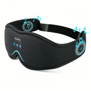 3D Wireless Eye Sleeping Mask Bluetooth Headphones Music Cozy Deep Sleep UK