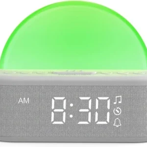 Sunrise Alarm Clock Wake Up Light with White Noise Sound Machine | Alarm Clocks